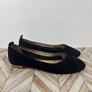 Caslon Black Suede Round Toe Ballet Flat Women’s Sz 7.5
